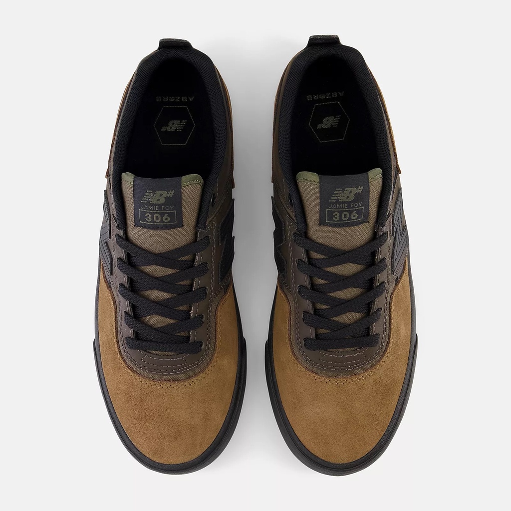 SOULIER NEW BALANCE NUMERIC JAMIE FOY 306 BROWN BLACK 5 0